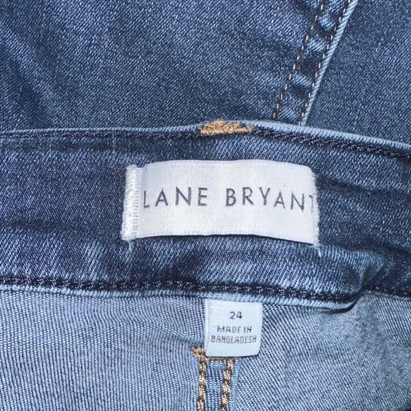 Lane Bryant Blue Skinny Jeans Classic Style - Picture 2 of 2